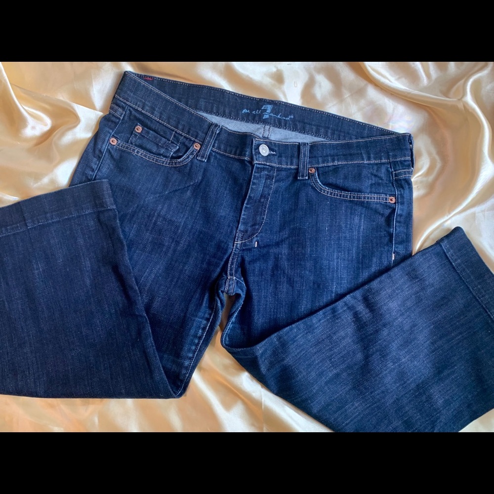 7 for all mankind Capri pant jeans size 32 women